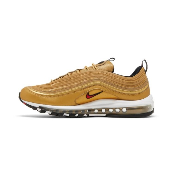 Nike Air Max 97 OG Metallic Gold Varsity Red DM0028-700 2023 Men's Size 9.5